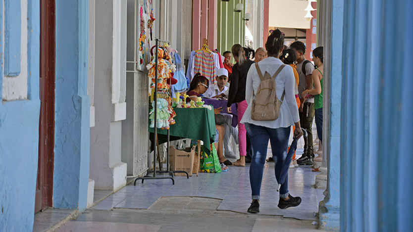 Zonas de mayor concentración de la actividad económica de los TCP, escenario crucial para el personal de la ONAT. Foto: Michel Guerra