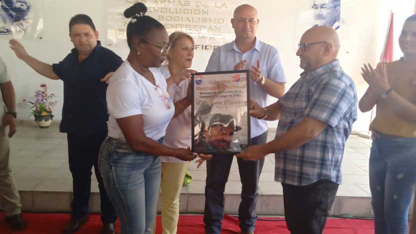 Entrega de la condición de Vanguardia Nacional. Fotos: Odania